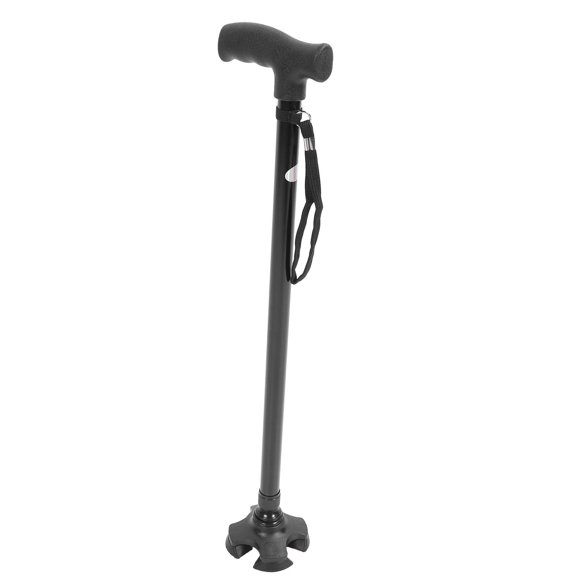 <p>Quad Cane Folding Cane Elderly Walking Stick Quad Cane Adjustable Height Anti Slip Lightweight Retractable Senior Walking Stick With 4 Pronged Base For Mountaineering</p>