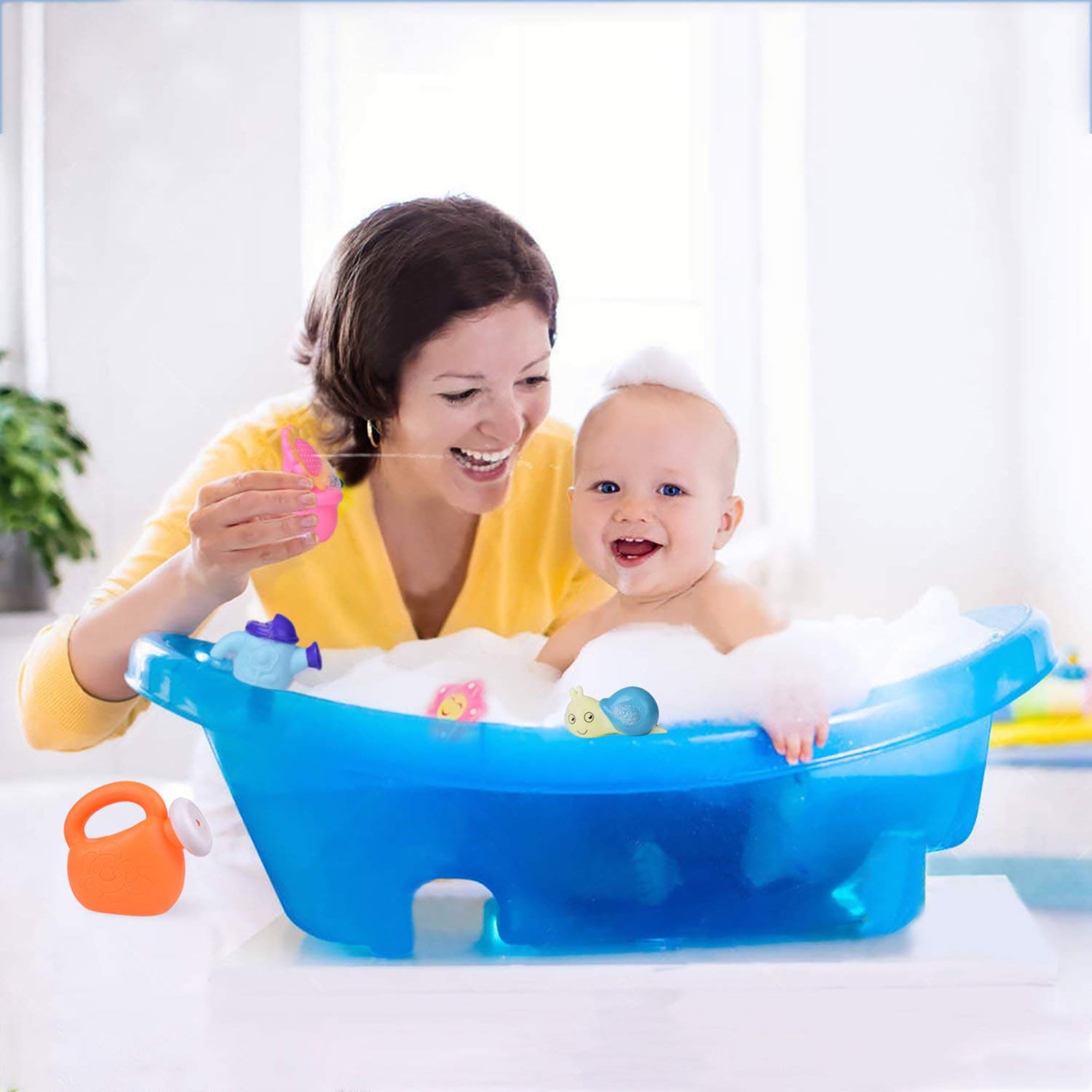 baby watering can bath toy