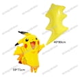 thumbnail image 3 of Decoración para fiesta de cumpleaños de Pokémon Pikachu Lightning, nuevo juego de globos, suministros para eventos infantiles, vajilla desechable, pancarta, máscara, fondo, 3 of 5