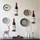 thumbnail image 4 of 2 Pcs Wall Mounted Wine Bottle Holder Wall Mounted Single Bottle Rack Wall Mounted Wine Rack Wine Storage Rack For Home Bar, 4 of 4