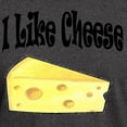 thumbnail image 3 of CafePress - I Like Cheese Dark T Shirt - Men's Classic Graphic Cotton T-Shirt, 3 of 4