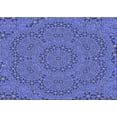 thumbnail image 1 of Ahgly Tapis Rectangulaire Lavable en Machine Bleu Ciel, 3 Pieds x 5 Pieds, 1 of 7