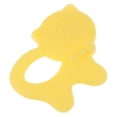 thumbnail image 1 of Juguete de dibujos animados de dentición segura Perfecl Silicona Amarillo, 1 of 8