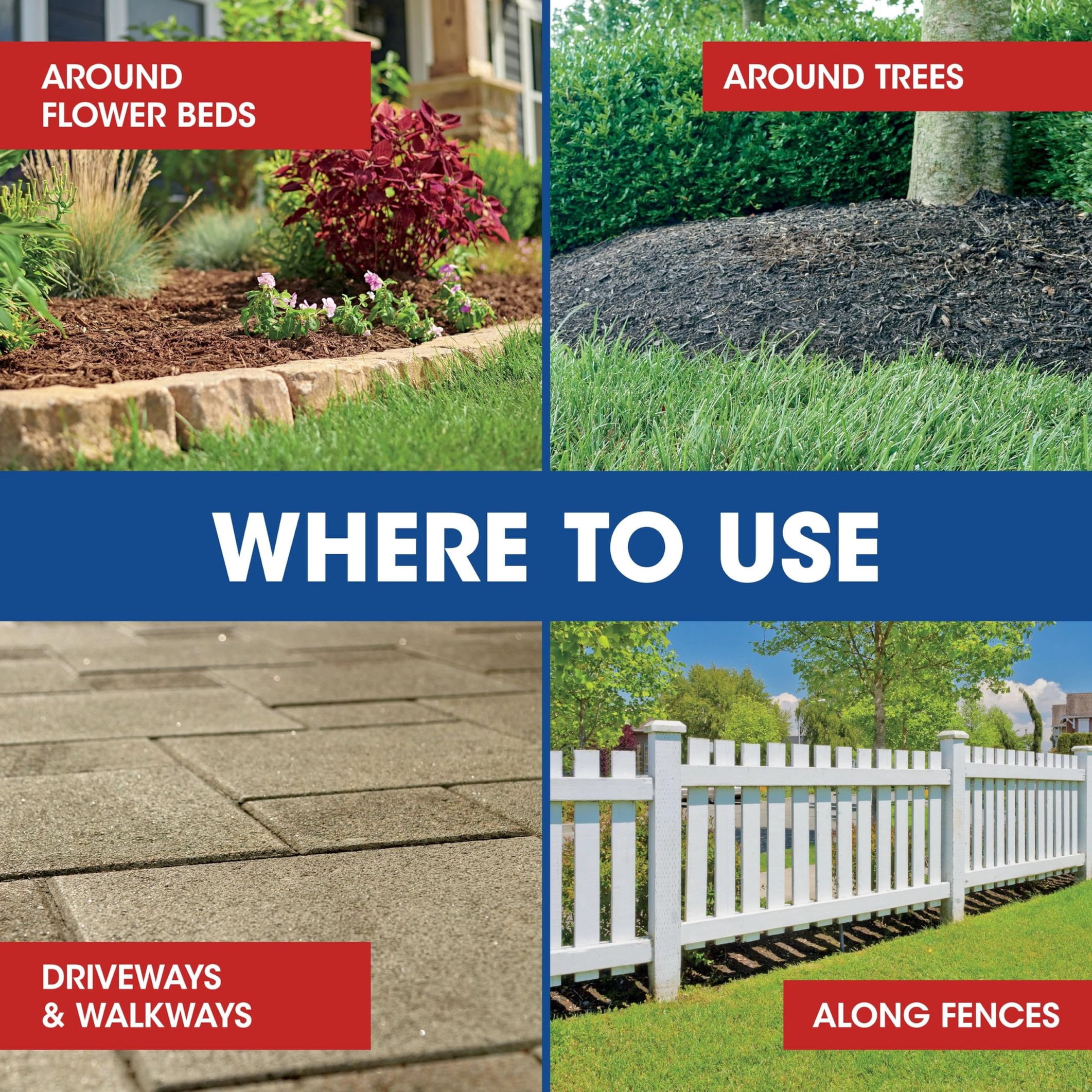 Roundup Weed & Grass Killer Refill, Use in and Around Flower Beds, Trees, Driveways, Walkways & More, 1.25 gal.
