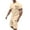 Khaki, variant on SHIXIAOO Men's Summer Tracksuit Plus Size Short Sleeve O Neck Athletic Suit Casual Color Block Drawstring Waist Tracksuit Set Mens Suit Coats Suit Men Regular Fit Cool Suits for Men Mens