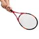 thumbnail image 5 of Raqueta De Tenis De Carbono, Raqueta Ligera Preencordada De 27 Pulgadas Con Marco Protector Y Agarre De PU, Para Jugadores De Tenis Recreativos Adultos, 5 of 7