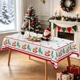 thumbnail image 4 of Nanqianyi Christmas Bell Tablecloth,Waterproof Stain Resistant Dining Table Cover,60x120 Inch, 4 of 7