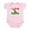 Petal Pink, variant on CafePress - I Love Corn Infant Bodysuit - Baby Light Bodysuit, Size Newborn - 24 Months
