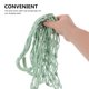 thumbnail image 5 of unbranded Bolsa De Malla De Verde Tejida Para Y Almacenar, 5 of 8