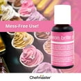 thumbnail image 4 of Chefmaster Liqua-Gel Food Color Neon Brite 0.70 Ounce - Neon Brite Pink, 4 of 7
