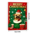 thumbnail image 4 of karymi 2025 Christmas Countdown Calendar featuring 24 2D Pug Doll Acrylic Ornaments Holiday Advent Calendar for Tree Decor Mens Christmas Gifts up to 70% off, 4 of 9