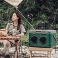 thumbnail image 3 of 21L Large Capacity Cooler Picnic Ice Box Multifunctional Fresh-Keeping Box Portable 2-in-1 Camping Car Cool Box and BT Speaker, 3 of 6
