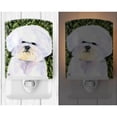 thumbnail image 2 of Caroline's Treasures SS8829CNL Bichon Frise Ceramic Night Light, 6x4x3", multicolor, 2 of 2
