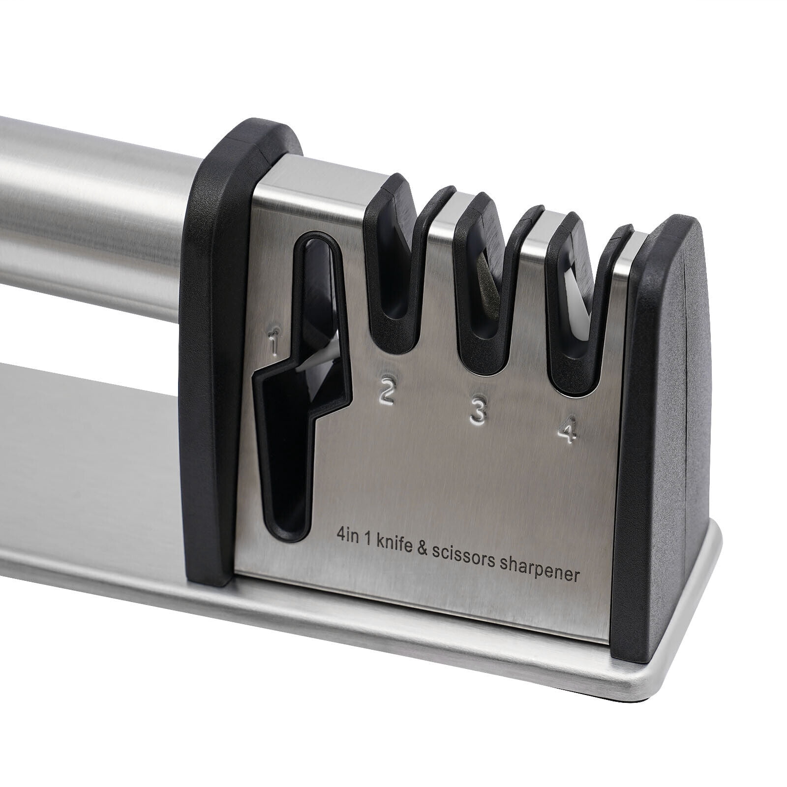 4 Stage Knife Sharpener Professional Ceramic Tungsten Scissor Sharpening Tool