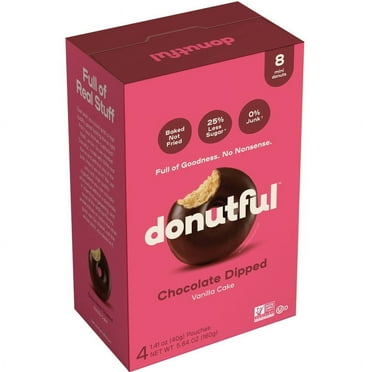 Chocolate Dipped Mini Donuts 8ct