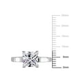 thumbnail image 2 of Everly Women's Created Sapphire 10K White Gold Engagement Ring, 2 of 6