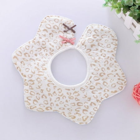 

Bullpiano 0-3T Waterproof Infant Baby Bibs For Girls Boy 3 Layers Cartoon Cotton Baby Bibs Cute Print aliva Towel Baby Bibs 360 Degrees Rotatin (Style H)
