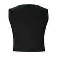 thumbnail image 6 of Jerdar Women's Sleeveless Scoop Neck Ribbed Tank Tops Lightweight Fitted Cami Tee Shirts L, 6 of 7