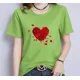 thumbnail image 1 of Camiseta De Moda Para Mujer Sudadera Con Corazón De Dedo, 1 of 7