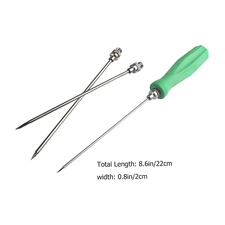 Cattle Rumin Plug Cattle Bloat Relief Stainless Steel Livestock Decompression Needle ...