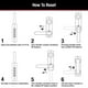 thumbnail image 5 of Locker Lock Master Lock 653D, combinación reiniciable de 4 dígitos, 5 of 6