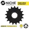 thumbnail image 2 of Niche 530 17T Front Drive Sprocket for Yamaha YZF R1 Motorcycle 519-CDS2376P, 2 of 6