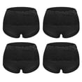 thumbnail image 1 of Women's Cotton Underwear, Soft Underwear Women Briefs, Ladies High Waisted Comfy Breathable Underpants Panties 4 Pcs, 1 of 8