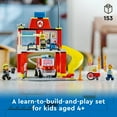 thumbnail image 4 of LEGO City Fire Station and Fire Engine  60375, Pretend Play Fire Station with Firefighter Minifigures, Educational Vehicle Toys for Kids Boys Girls Age 4+, 4 of 8
