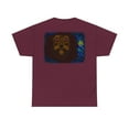 thumbnail image 2 of The Lion of Judah Hand Drawn Christian Art on a Unisex Shirt., 2 of 4