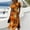 Gold, variant on Halloween Dresses for Women Ghost V Neck Skeleton Funny Wedding Guest Dress Bat Short Sleeve Fall Wrap Dresses S