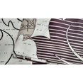 thumbnail image 4 of DaDa Bedding Paisley Black & White Floral Leaves Fitted & Flat Sheets w/ Pillow Cases Set - Full - 4-Pieces, 4 of 4