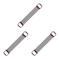 thumbnail image 1 of Decodeary 30-150lbs Chest Expander Rally Strap Elastic Band Rope Resistance Leg Foot Black 67 x 11cm 3Set, 1 of 6