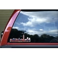 thumbnail image 2 of 10in x 3.25in Patriotic Washington D.C. Skyline Sticker, 2 of 2