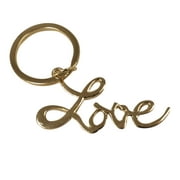 Love Keychain Sex And The City Movie Gold Key Ring Chain Louise Carrie SATC Gift