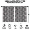 thumbnail image 2 of Blackout Kids Curtains,Boho Bohemia Geometric Line Art Childrens Insulated Curtains Set Of 2,Bedroom Essentials,Toddler Room Decor 42"x54"(106x137cm), 2 of 4