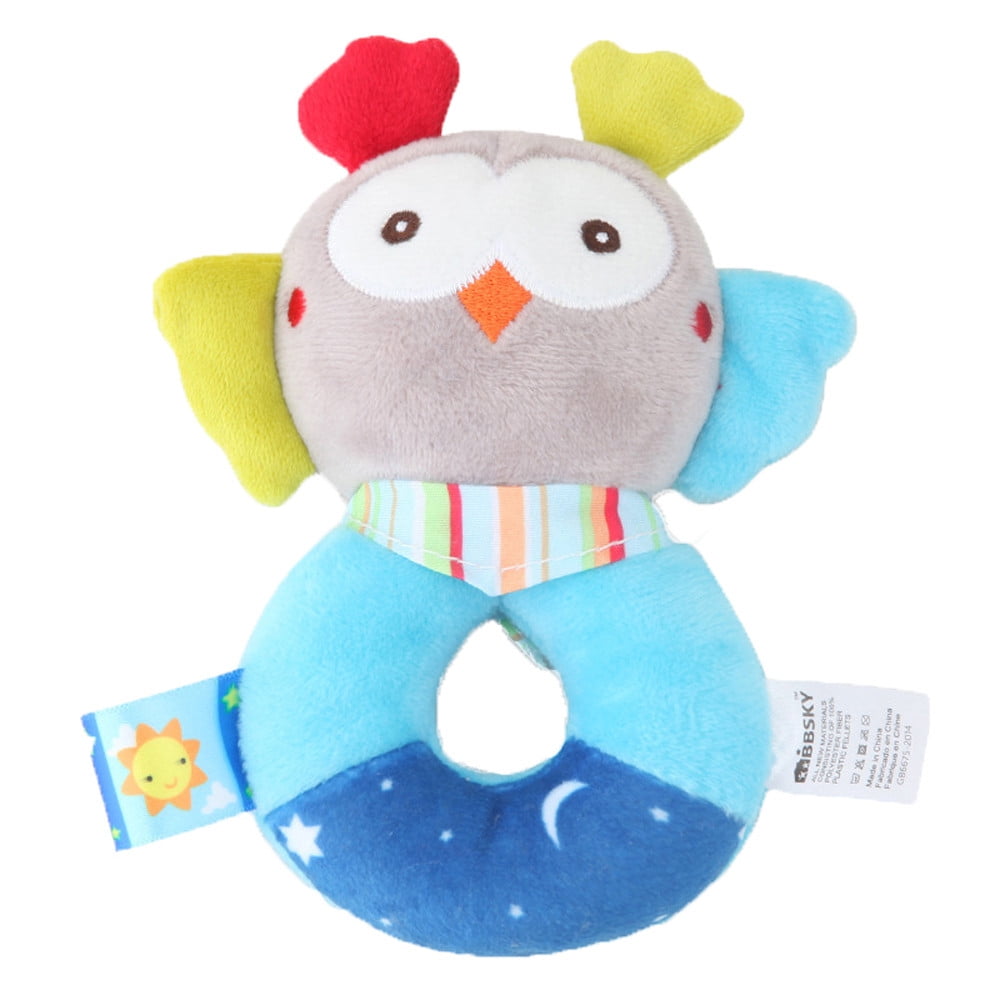Animal Handbells Developmental Toy Bed Bells Kids Baby Soft Toys Rattle Lion