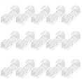 thumbnail image 2 of 40Pcs Finisher Cable Clips Self Adhesive Cord Holder for Home, Office Car Cable Management with Compact Size Keep Cables Tangle Free, Organize Your Space, 2 of 8