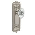 thumbnail image 4 of Grandeur 815028 Windsor Solid Brass Rose Privacy Door Knob Set - Brass, 4 of 6