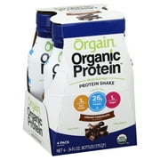 Orgain Organic Nutritional Protein Shake, Creamy Chocolate, 26g Protein, 14 Fl Oz, 12 Ct
