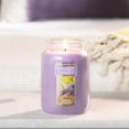 thumbnail image 3 of Yankee Candle Scented Candle, Lemon Lavender, Original Large Jar Candle, 110-150 Hours of Burn Time, 22 oz., 3 of 5