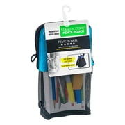 Five Star Stand 'N Store Durable Self-Standing Pencil Pouch