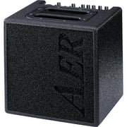 Angle View: AER Alpha 40W 1x8 Acoustic Guitar Combo Amp Black