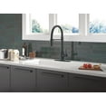 thumbnail image 6 of Delta 9659-BL-DST Trinsic 1.8 GPM Single Hole Pre-Rinse Pull Down Kitchen Faucet - Black, 6 of 7