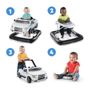 Bright Starts Ford F-150 Ways to Play 4-in-1 Activity Baby Activity Push Walker - White