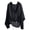 Black, variant on Womens Jacket Long Sleeve Hooded Windproof Fleece Lined Autumn Coat Warm Outdoor Casual Zip Up Sweatshirt for Travel Running Hiking