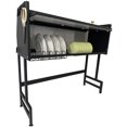 thumbnail image 2 of 2 Tier Dish Drying Rack Rust Resistant Drainer Rack for Kitchen Sink, Multifunctional Shelf with Unique Drainage Design, Metal Material, 2 of 8
