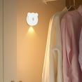 thumbnail image 5 of Jilgteok Rechargeable Battery Night Light, Mini Motion Sensor Night Light, Warm White Led Stick-On Closet Light with Dusk To First Light Sensor for Wall, Stairs, Hallway, 5 of 9