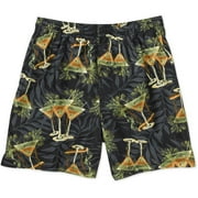 Faded Glory Mn Floral Print Swim Pack