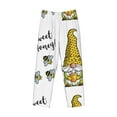 thumbnail image 4 of Balery Gnome Sweet Honey print Men's Pajama Pants,Ultra Lightweight Pjs,Lounge Pant-Small, 4 of 9