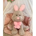 thumbnail image 3 of Peluche Morismos Giant Bunny 80 cm, conejo de peluche gris, 3 of 9